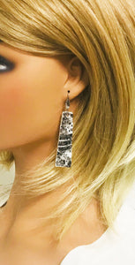 Glitter Leopard Leather Earrings - E19-2337