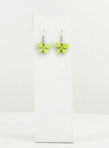 Glass Bead Dangle Earrings - E19-245