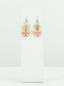 Glass Bead Dangle Earrings - E19-247