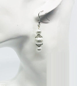 Glass Bead Earrings - E248