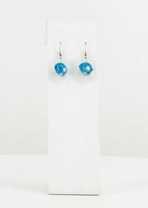 Glass Bead Dangle Earrings - E19-250
