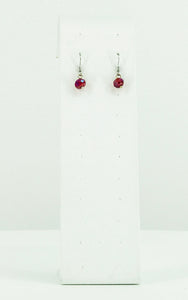 Glass Bead Dangle Earrings - E19-254