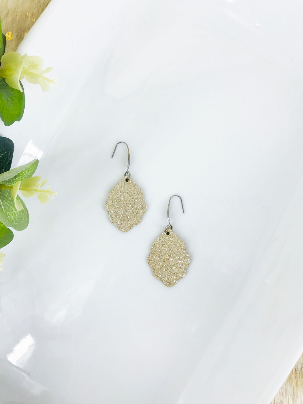 Genuine Leather Earrings - E19-2589