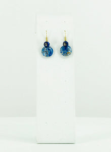 Glass Bead Dangle Earrings - E19-258