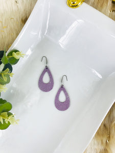 Lilac Genuine Leather Earrings - E19-2606