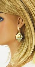 Load image into Gallery viewer, Genuine Leather Earrings - E19-2647