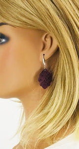 Genuine Leather Earrings - E19-2666