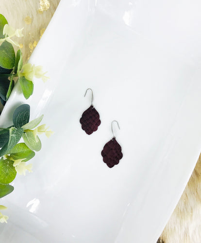 Genuine Leather Earrings - E19-2666