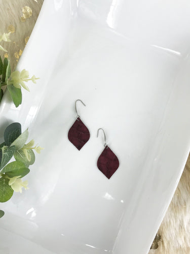 Genuine Leather Earrings - E19-2668