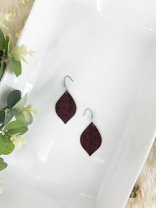 Genuine Alligator Leather Earrings - E19-2686