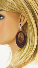 Load image into Gallery viewer, Genuine Alligator Leather Earrings - E19-2689