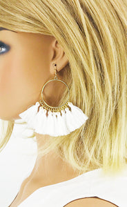 Bohemian Tassel Hoop Earrings - E19-2732