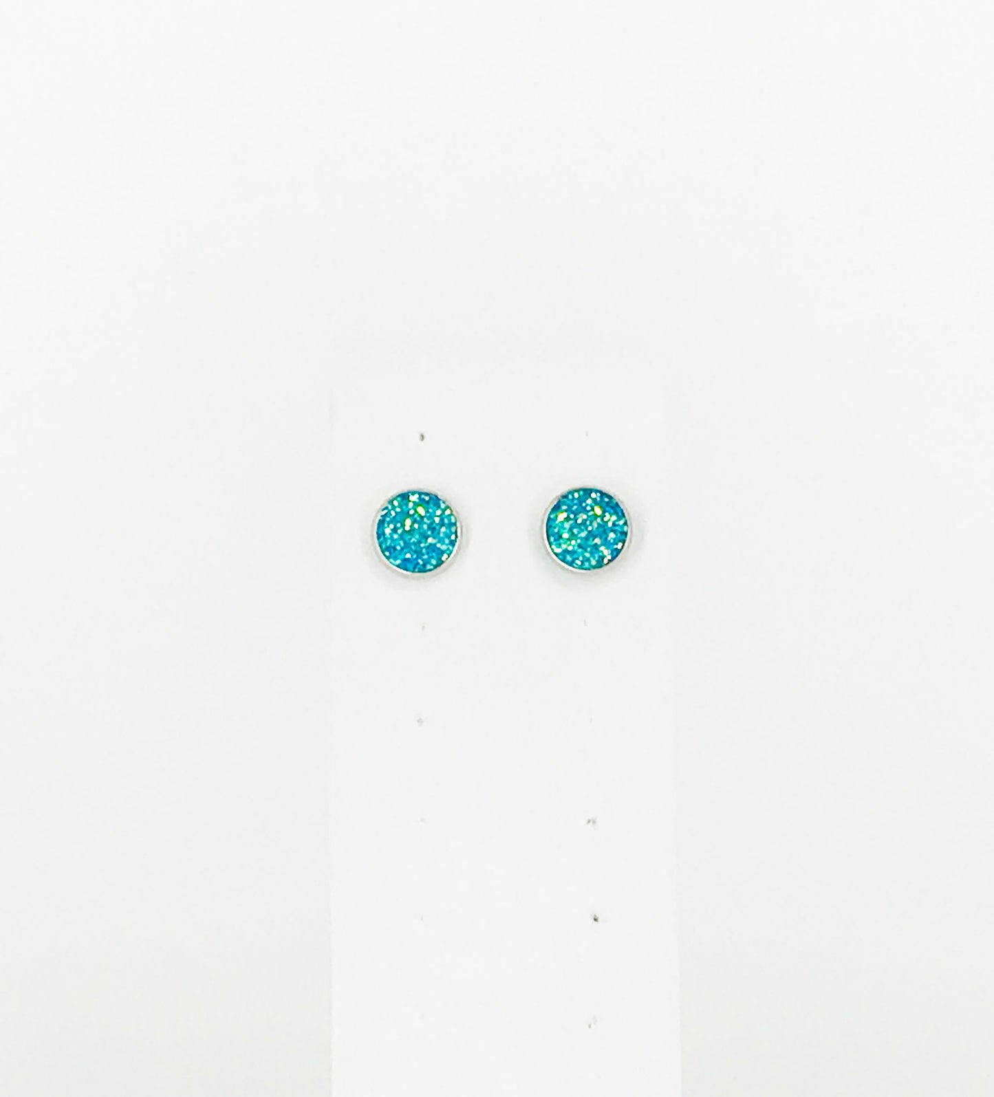 Round Druzy Stud Earrings - E19-2744