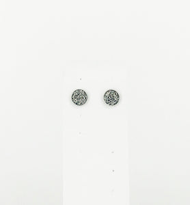 Round Druzy Stud Earrings - E19-2756