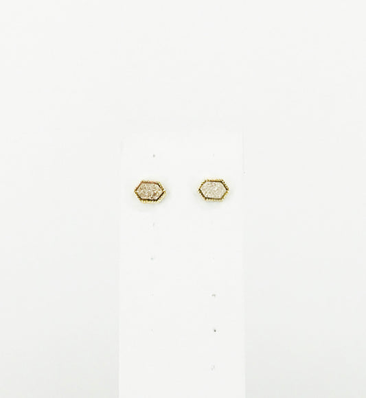 Bohemian Druzy Stud Earrings - E19-2757