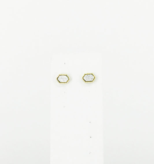 Bohemian Druzy Stud Earrings - E19-2764