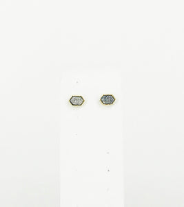 Bohemian Druzy Stud Earrings - E19-2772