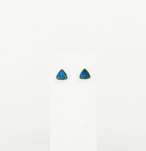 Triangle Druzy Stud Earrings - E19-2778