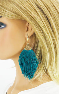 Large Tassel Pendant Earring - E19-2783