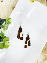 Load image into Gallery viewer, Exotic Hair On Leather Earrings - E19-2808