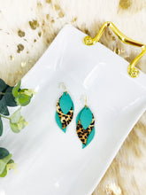 Load image into Gallery viewer, Layered Genuine Leather Earrings - E19-2893
