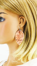 Load image into Gallery viewer, Peach Cork Earrings - E19-2902