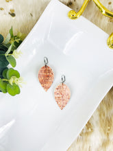 Load image into Gallery viewer, Peach Cork Earrings - E19-2902