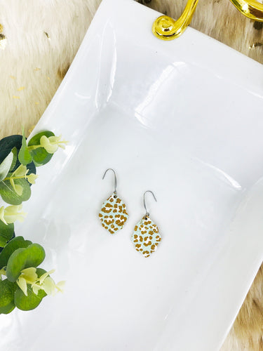 Youth Size Genuine Leather Earrings - E19-2931