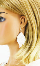 Load image into Gallery viewer, Nude Leopard Cork on Leather Earrings - E19-2933