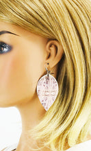 Load image into Gallery viewer, Purple Cork Earrings - E19-2936