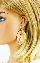 Load image into Gallery viewer, Rainbow Striped Cork Earrings - E19-2938