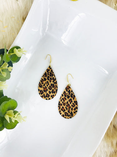 Baby Cheetah Cork Earrings - E19-2941