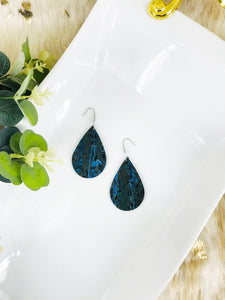 Turquoise Portuguese Cork Earrings - E19-3012