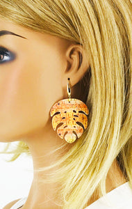 Multi-Color Cork Earrings - E19-3021