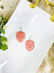 Red Cork Earrings - E19-3022