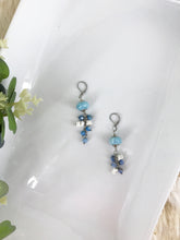 Load image into Gallery viewer, Glass Bead Dangle Earrings - E19-302