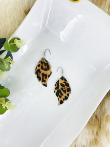 Leopard Cork Earrings - E19-3038