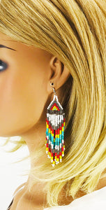 Bohemian Beaded Fringe Earrings - E19-3085
