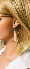 Load image into Gallery viewer, Pink Boho Style Glass Bead Tassel Earrings - E19-310