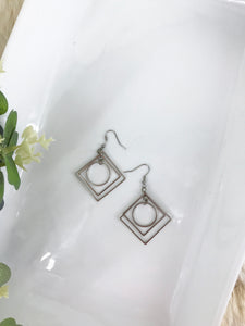 Metal Drop Earrings - E19-330