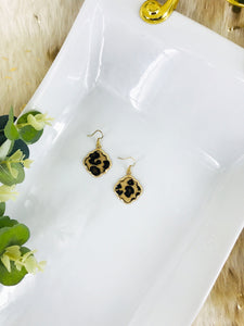 Leopard Pendant Earrings - E19-3323