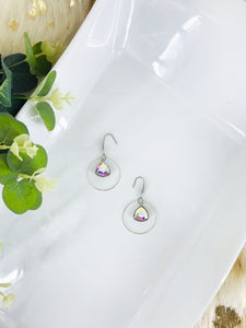 Rhinestone Pendant Earrings - E19-3806