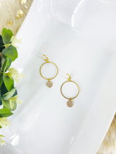 Load image into Gallery viewer, Pave Pendant &amp; Hoop Earrings - E19-3971