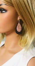 Load image into Gallery viewer, Layered Genuine Leather Earrings - E19-405