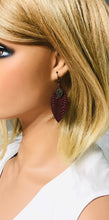 Load image into Gallery viewer, Genuine Italian Leather Earrrings - E19-581
