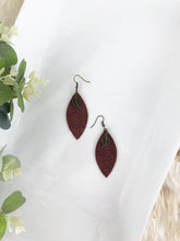 Load image into Gallery viewer, Genuine Italian Leather Earrrings - E19-581