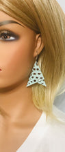 Load image into Gallery viewer, Genuine Alligator Leather Earrings - E19-635
