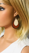 Load image into Gallery viewer, Triple Layred Genuine Leather Earrings - E19-646