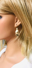Load image into Gallery viewer, Tri-Colored Tassel Earrings - E19-650