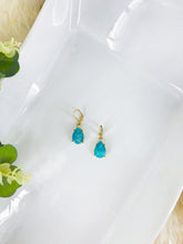 Load image into Gallery viewer, Genuine Gemstone Drop Earrings - E19-662